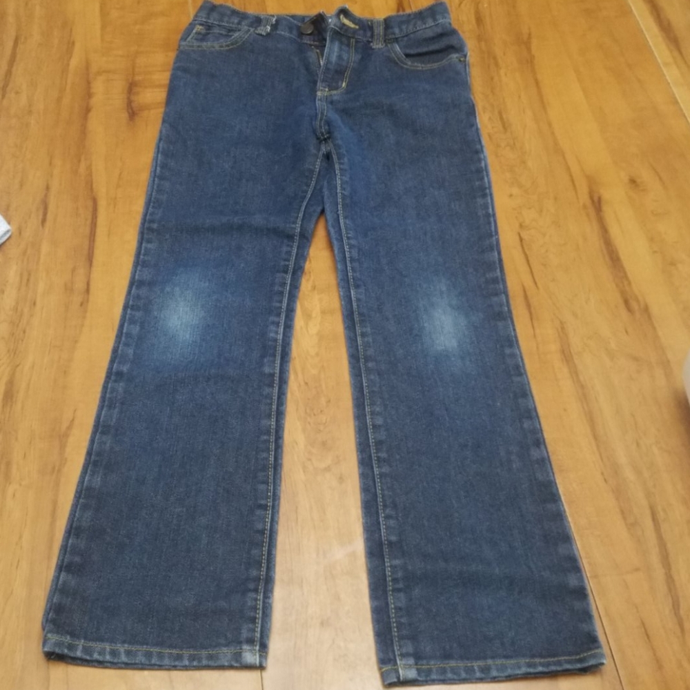 Boys 10 slim Old Navy loose boot cut jeans